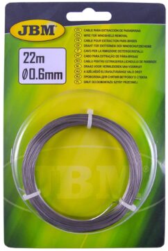 CABLE PARA CORTE VENTANAS DE COCHE, 4 ÁNGULOS, 22M JBM-España