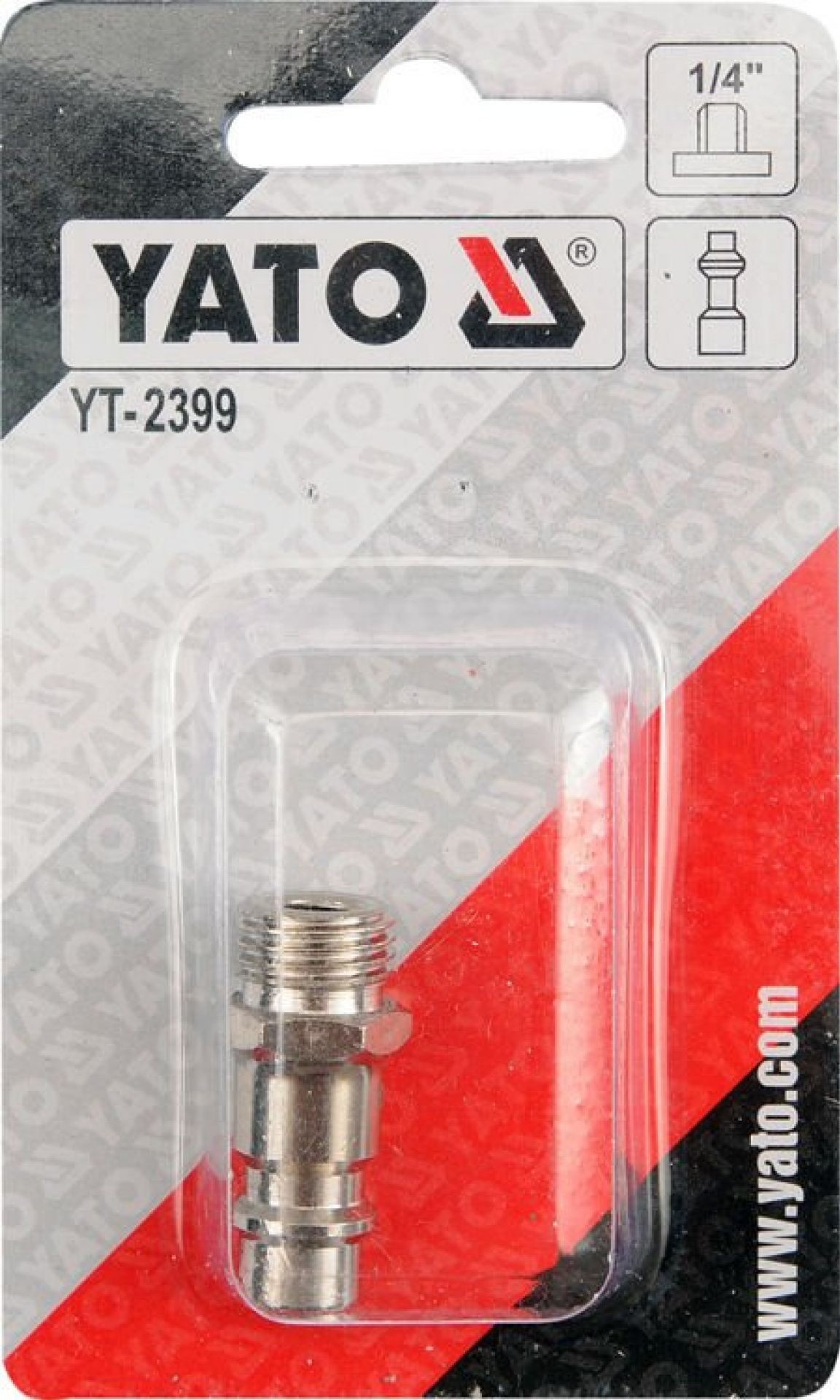 CONECTOR RÁPIDO TOMA D 1/4' CONECTOR PARA HERRAMIENTAS NEUMÁTICAS - Imagen 3