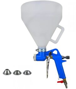 PISTOLA PARA PINTAR YESO, DEPÓSITO DE PLÁSTICO