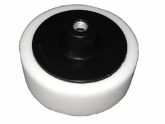 ESPONJA PULIDO PARA PULIR 150x50mm PARA ROSCA M14, BLANCA