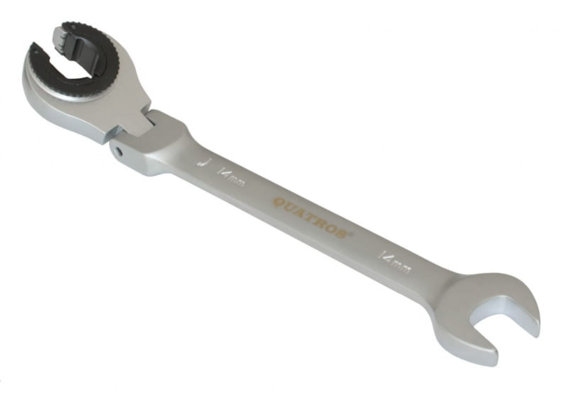 LLAVE COMBINADA ABIERTA CON CARRACA 13mm