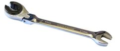 LLAVE COMBINADA ABIERTA CON CARRACA 11mm
