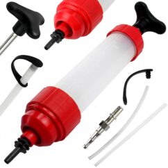 ASPIRADOR PARA LIQUIDOS, BOMBA DE ACEITE, JERINGA 0,35L