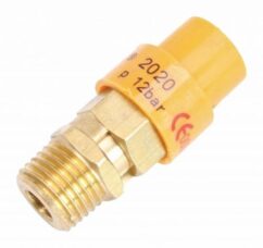 Valvula seguridad 12 BAR 3804D GZ 1/4'' Asta