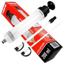 JERINGA BOMBA UNIVERSAL ASPIRADOR DE ACEITE LIQUIDO DE FRENOS 200ml