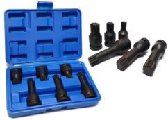 XZN LLAVES DE IMPACTO ESTRIADAS 1/2' SET M14-M18 VW GOLF SHARAN LT TRANSPORTER