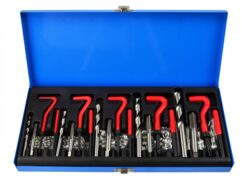 KIT REPARACIÓN ROSCAS M5-M12 GRIFOS HELICOIL + ACCESORIOS