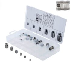 Casquillos para reparar y reducir roscas M3-M14, agujero, 32 uds., BGS-Alemania