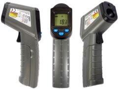TERMÓMETRO LÁSER SIN CONTACTO PIRÓMETRO -50° A 500°C BGS-ALEMANIA