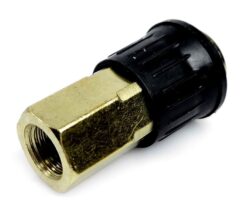 CONECTOR RÁPIDO NEUMÁTICO HEMBRA ROSCA 1/4' LATÓN