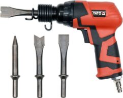 MARTILLO DE IMPACTO CINCEL NEUMÁTICO + 4 CINCELES YATO