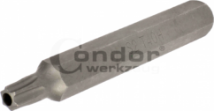 PUNTA TORX T40 CON AGUJERO 10x75mm (3/8'') Condor-Alemania