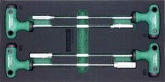 Llaves de pasador de 7-13 mm en inserto de EVA, juego de 4 piezas. Jonnesway