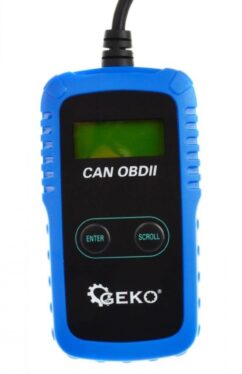 Escáner-probador de diagnóstico OBD II EOBD, borrado de errores, lectura de códigos