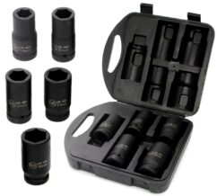 Vasos de impacto 3/4'' 19-30 mm CR-MO juego de 5 uds. BJC
