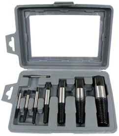 EXTRACTORES PARA TORNILLOS ROTOS DAÑADOS 8 uds. 4-24 mm
