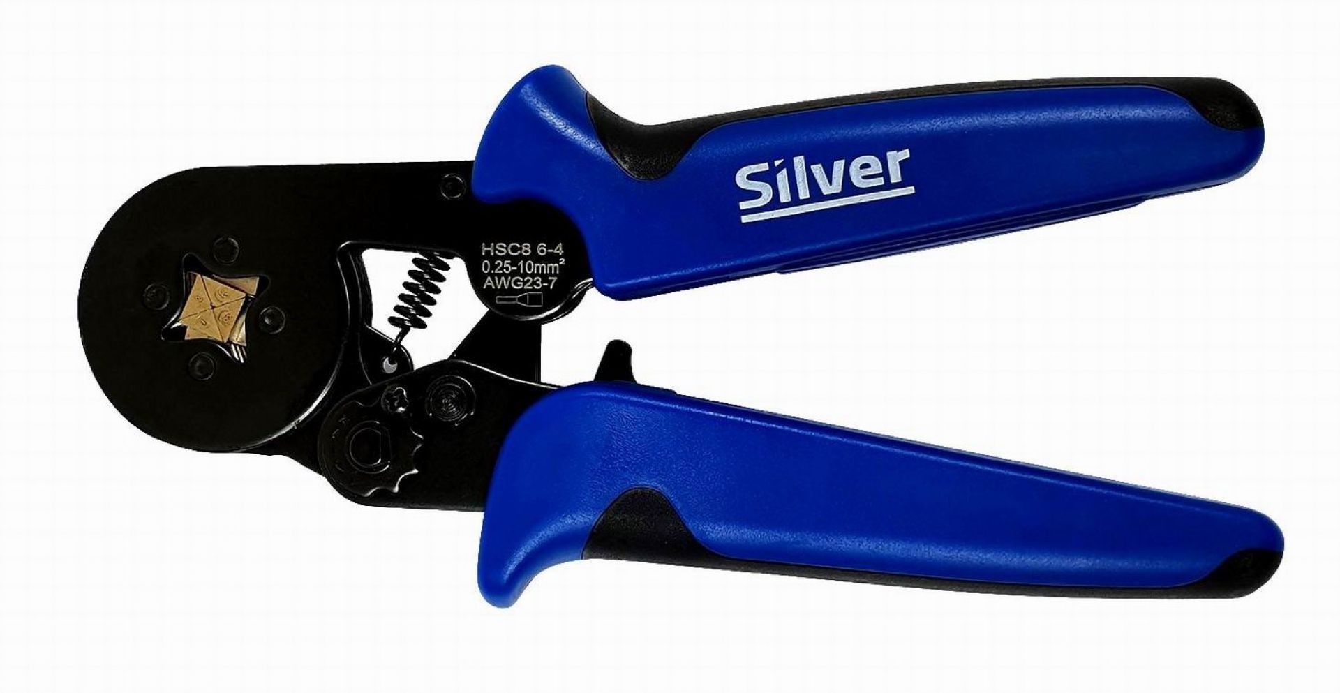ALICATE ENGARZADOR MANUAL PARA CABLES 0,25-10mm2 175mm - Imagen 3