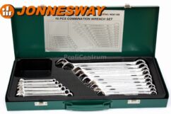 LLAVES COMBINADAS 6-24mm JONNESWAY JUEGO de 16 elementos