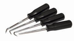 JUEGO DE 4 BROCHETAS DE PRECISIÓN CON PUNTAS AFILADAS
