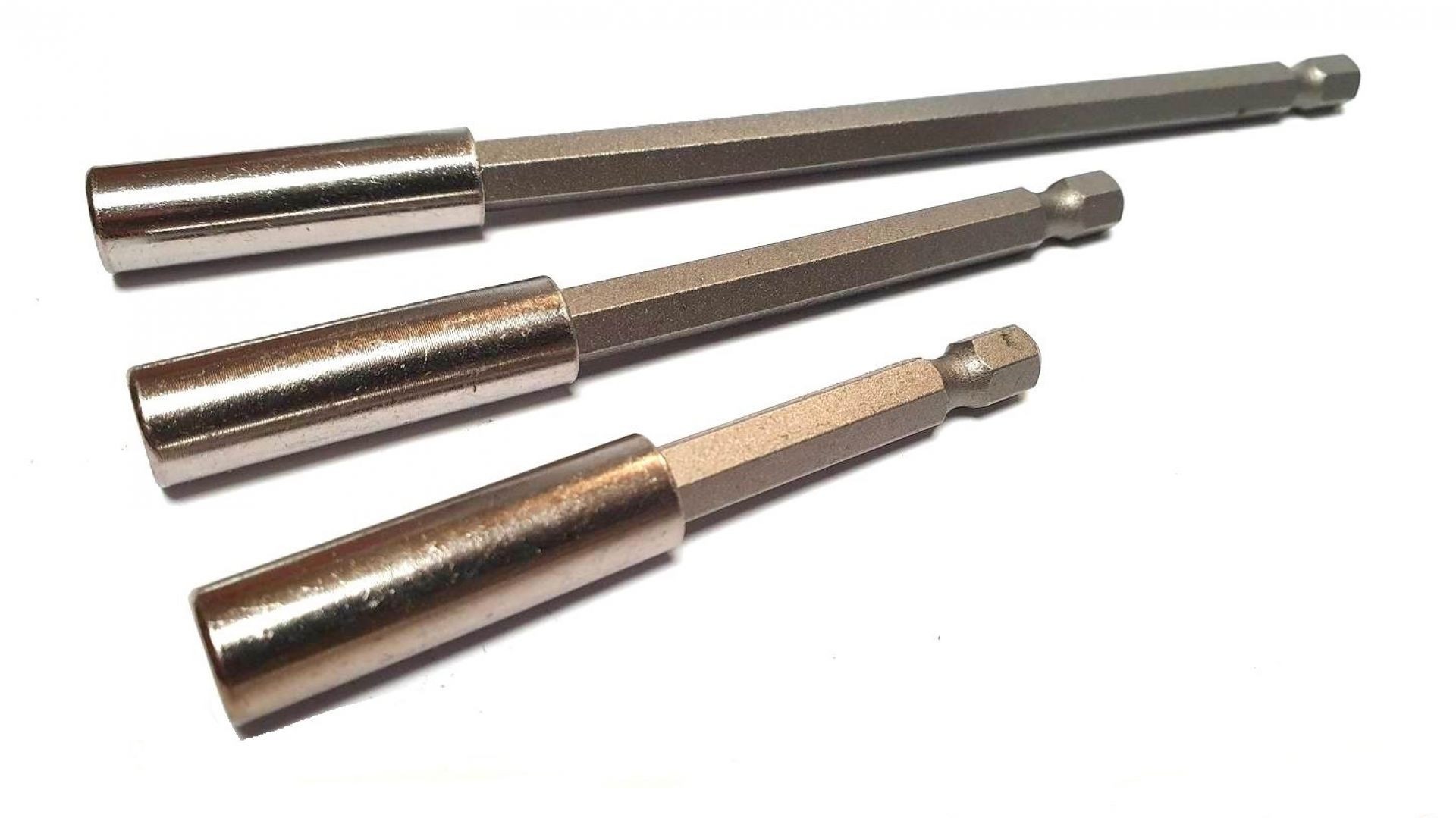Portapuntas magnéticos, adaptadores para destornilladores 3 uds. 75+100+150mm - Imagen 6