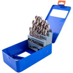 Brocas para metal 1-13 mm, juego de brocas 25 uds. HSS, Richmann