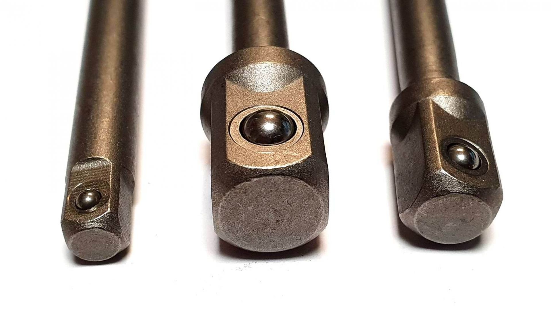 ADAPTADORES EXTENSIONES PARA DESTORNILLADORES PARA VASOS 1/4' 3/8' 1/2' JUEGO de 3 uds. 150mm - Imagen 5