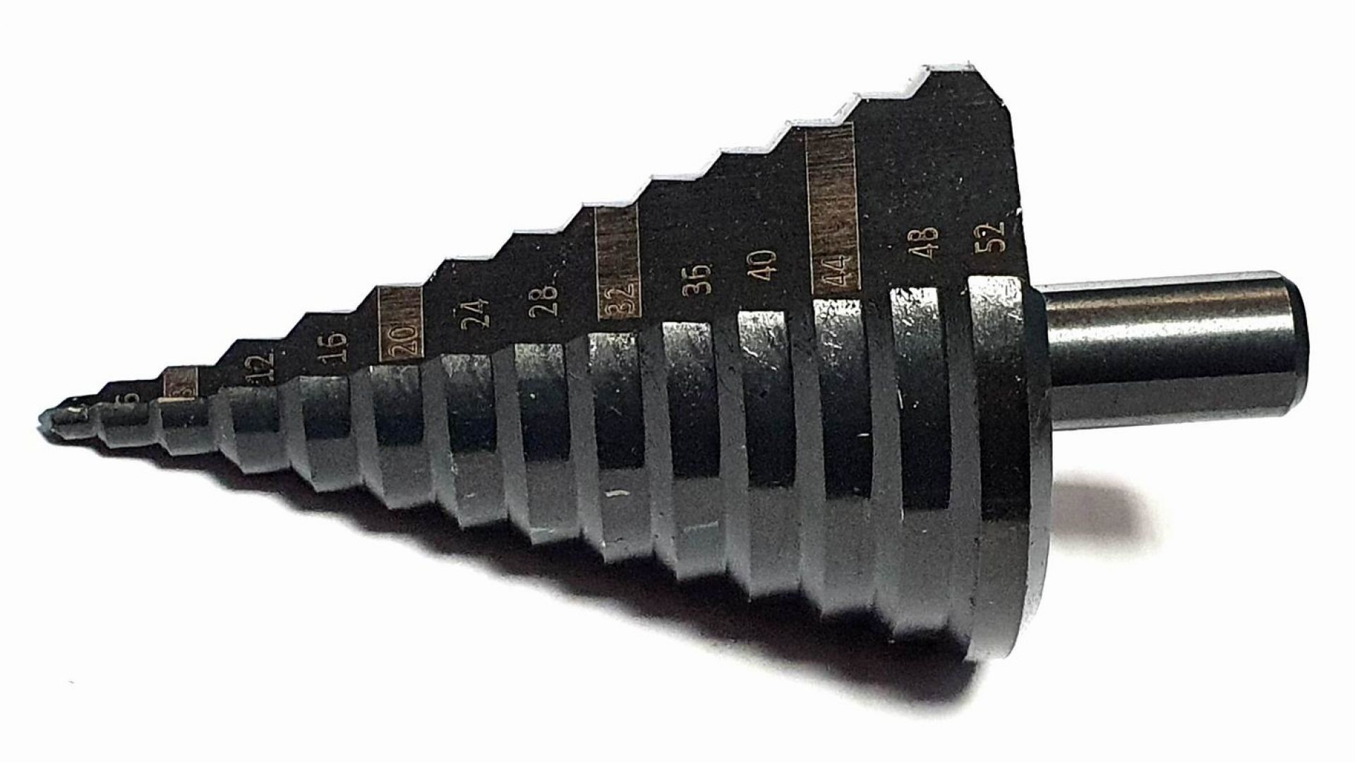 Broca escalonada cónica para metal 4-52 mm HSS RICHMANN - Imagen 5