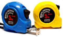 Cinta métrica enrollada 5m x 19mm, cinta, regla, Richmann