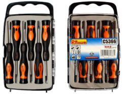 Destornilladores planos de precisión MINI + Phillips, juego de destornilladores de 6 piezas.