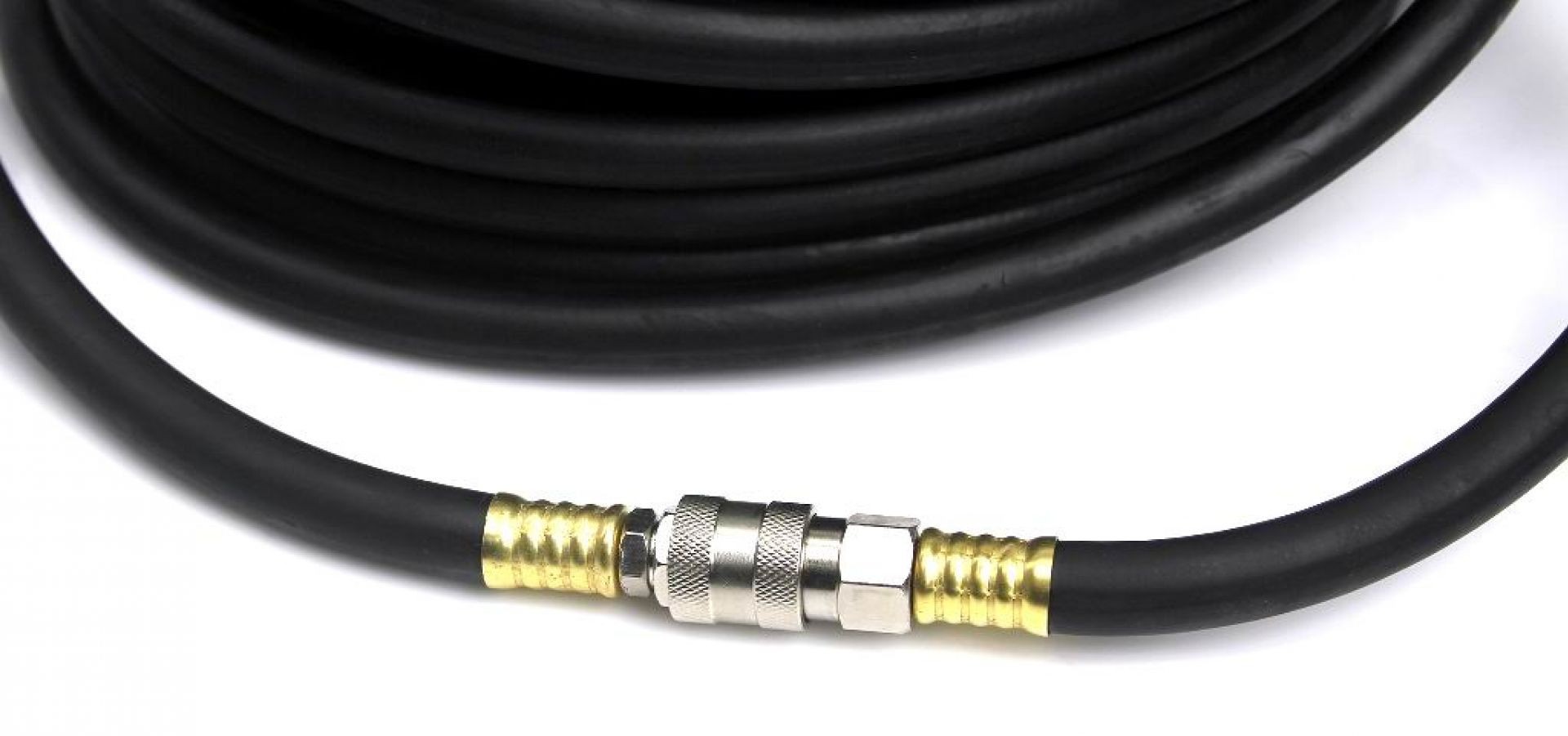 MANGUERA PRESION GOMA NEUMÁTICA 6X13mm 20m CONECTORES 1/4' - Imagen 5