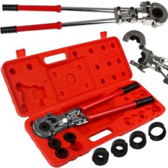 PRENSADORA HIDRÁULICA PARA CONECTORES DE TUBO PEX/AL + 4 DIAMANTES Tipo U 16-32mm