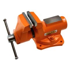 TORNO DE CERRADURA ROTATIVO CON YUNQUE 125mm MACIZO FORJADO