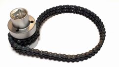 LLAVE DE CADENA PARA FILTROS DE ACEITE 60-115 mm DOBLE CADENA
