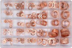 ARANDELAS DE COBRE JUNTAS DE COBRE JUEGO 400 uds. 5x9 - 28x36mm