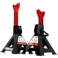 SOPORTES PARA COCHE, 3 T. 2 PIEZAS DE RUEDAS