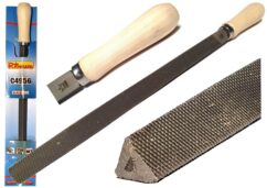 LIMA TRIANGULAR PARA METAL 250 MM CON MANGO