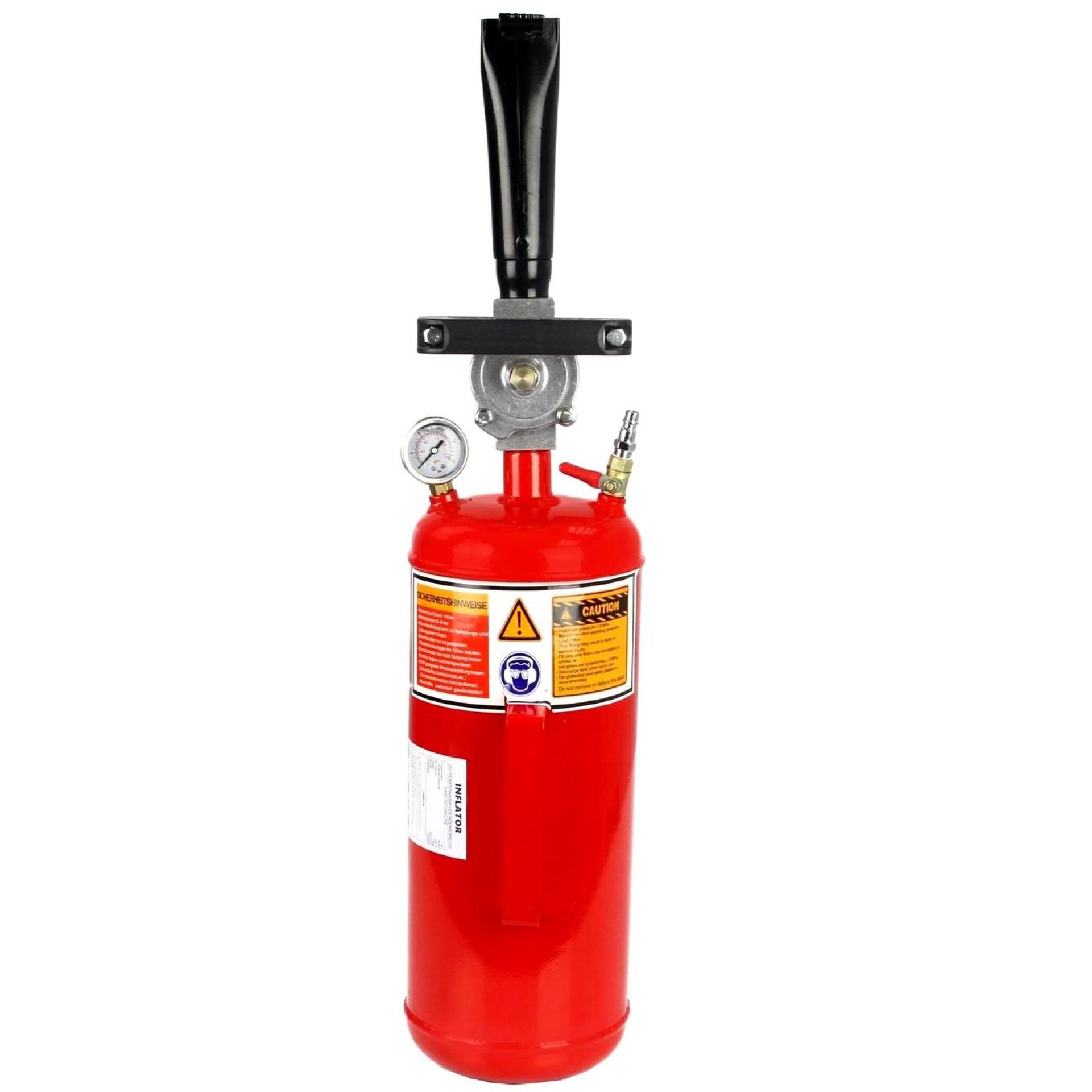 INFLADOR DEPOSITO A PRESION PARA INFLAR RUEDAS 9l - Imagen 5