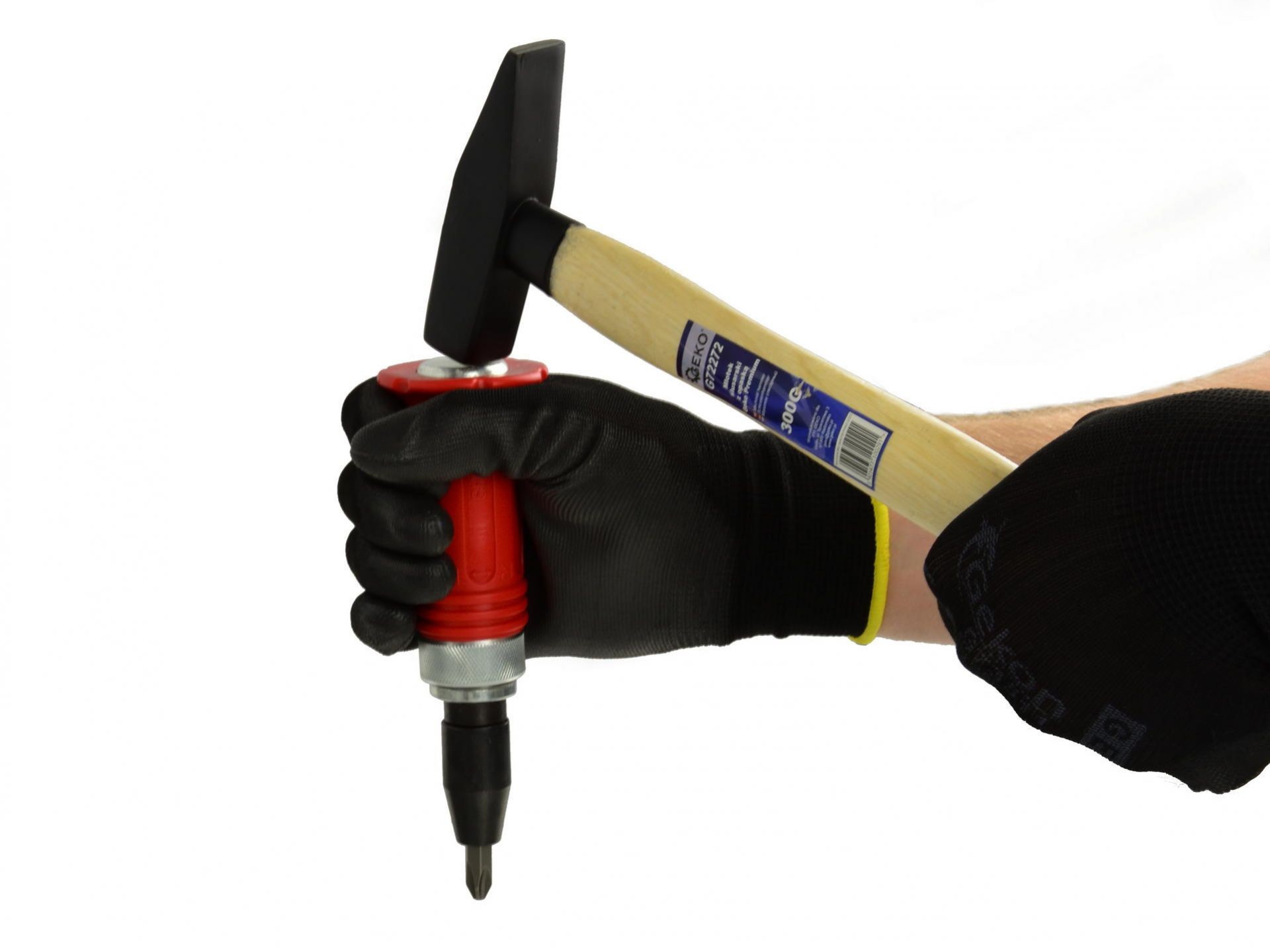 Destornillador de impacto para perforar y desatornillar + puntas 6 uds. - Imagen 6