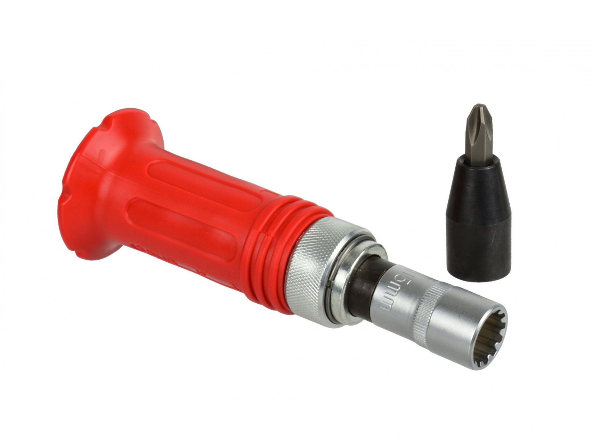 Destornillador de impacto para perforar y desatornillar + puntas 6 uds. - Imagen 4