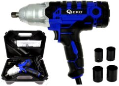 LLAVE DE IMPACTO ELECTRICA PARA RUEDAS 720Nm 1/2" + VASOS