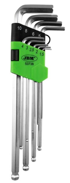 JUEGO DE LLAVES ALLEN 1.5-10 9 UDS. JBM