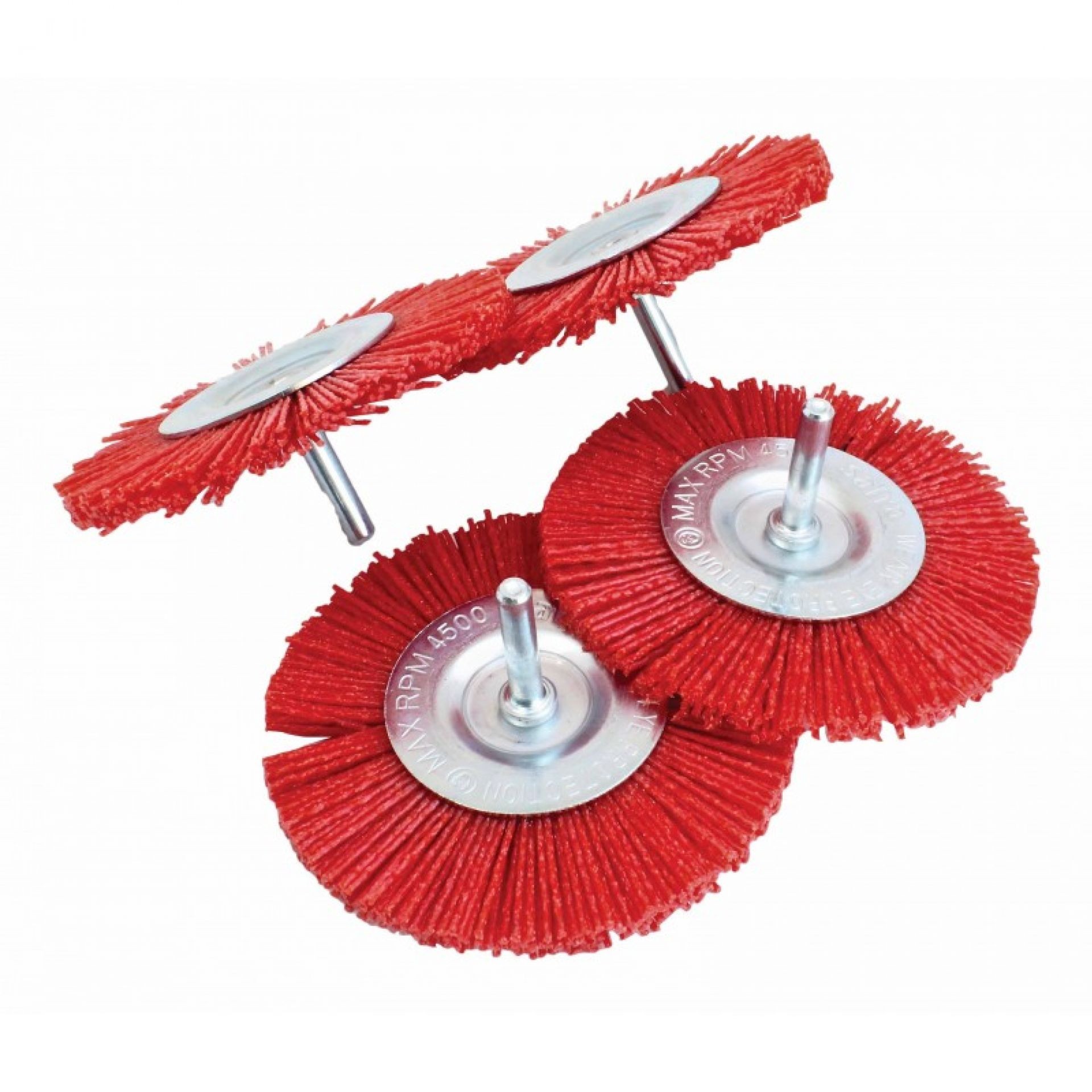 CEPILLO DE DISCO DE NYLON 100MM – JUEGO DE 4 - Imagen 4