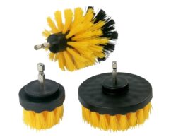 CEPILLOS PARA LIMPIEZA DE TALADRO SET DE 4