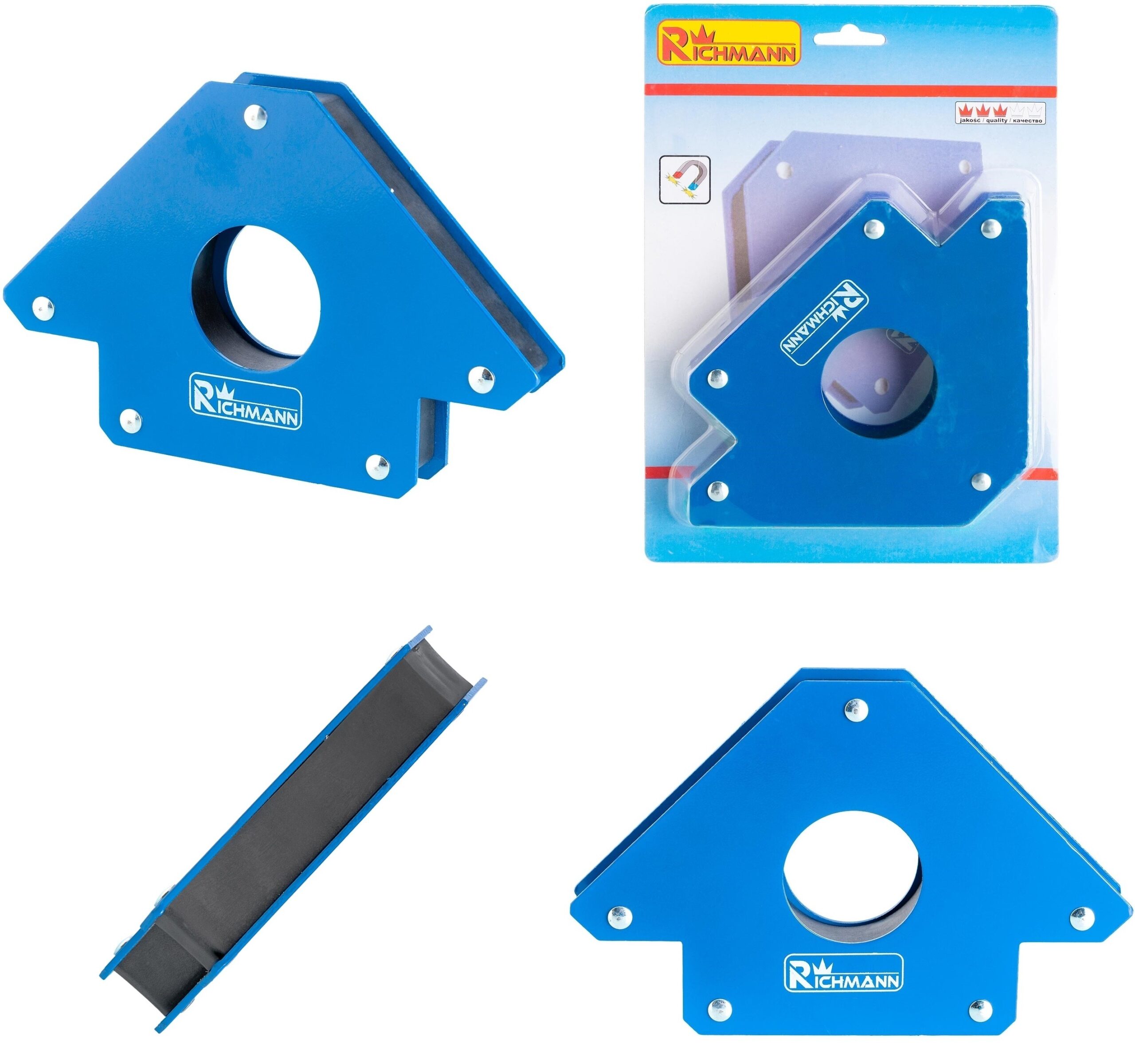 ÁNGULO DE SOLDADURA 3 ÁNGULOS Richmann 25 KG - Imagen 4