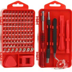 DESTORNILLADORES DE PRECISIÓN 110 uds. JUEGO DE PUNTAS PARA EJE TORX