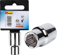 LLAVE DE VASO 19mm 1/2 12 puntas