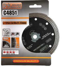 Disco de diamante para gres, baldosas finas 125x1,3 mm PROFI
