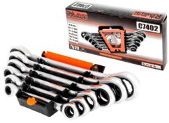 LLAVES DE ESTILO CON TRINQUETE 6 PIEZAS 8-19 mm, Richmann