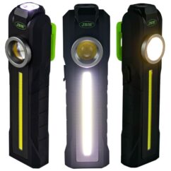 LINTERNA COLOR FRÍO CÁLIDO 3X LED COB 300 LM DETALLE