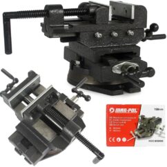 TORNO DE MÁQUINA CRUZADO GIRATORIO 100mm
